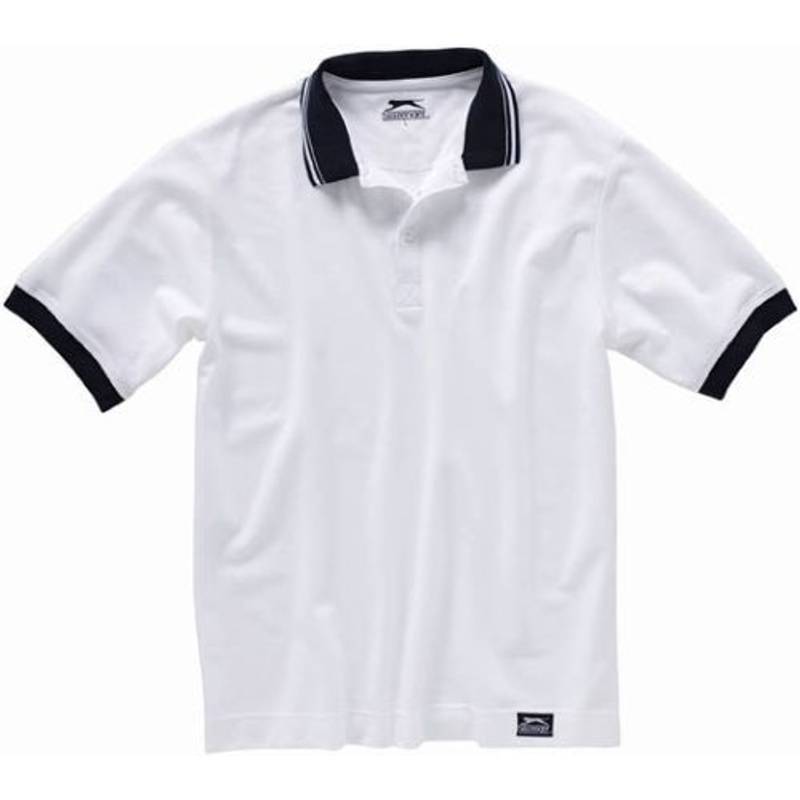 SLAZENGER TIPPING POLO biela L SLAZENGER TIPPING POLO biela L